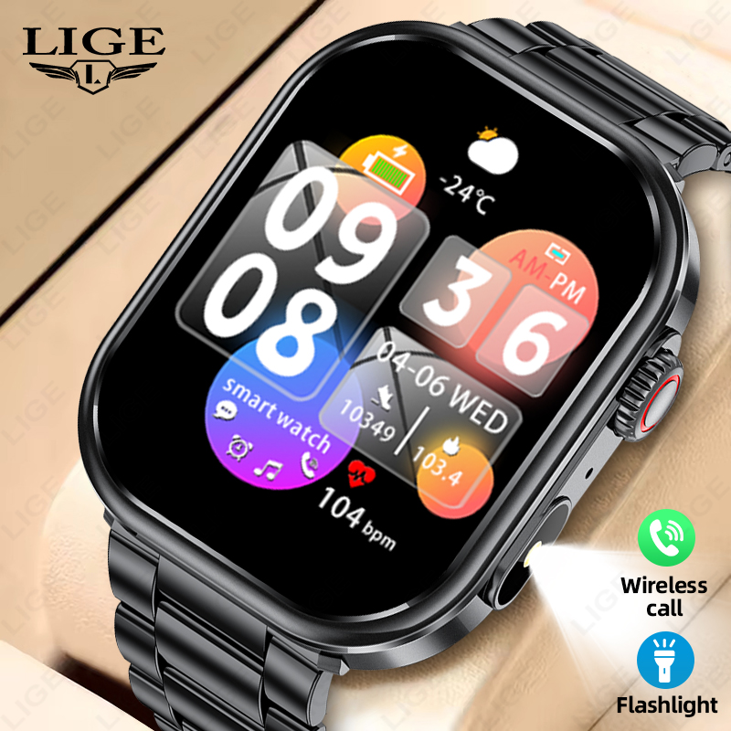 Musical Instrument Craft - Smartwatch LIGE da uomo 2026 con