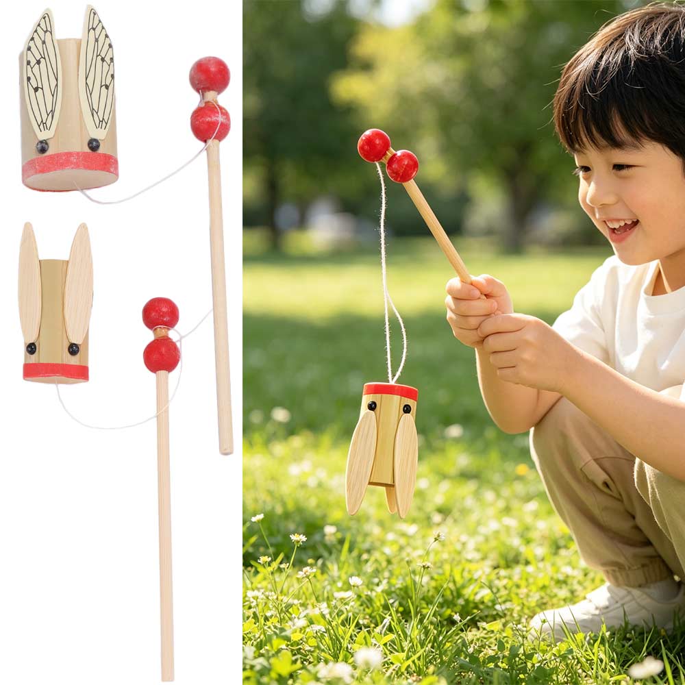 Musical Instrument You Shake - Giocattolo Tradizionale Cinese in Bambù a