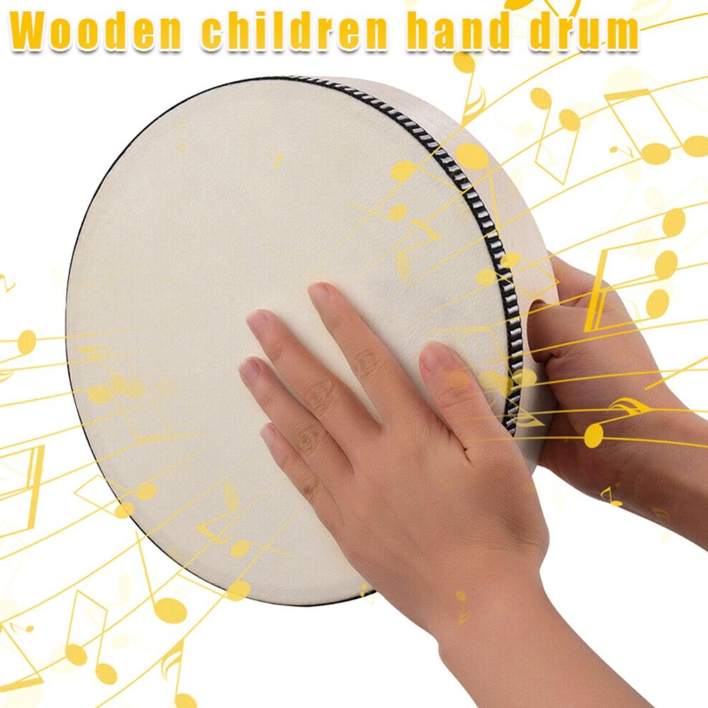 Musical Instrument With Hand - Strumento musicale a percussione in legno,