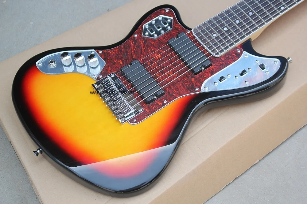 Musical Instrument With Hand - Chitarra Elettrica Jaguar a 8 Corde