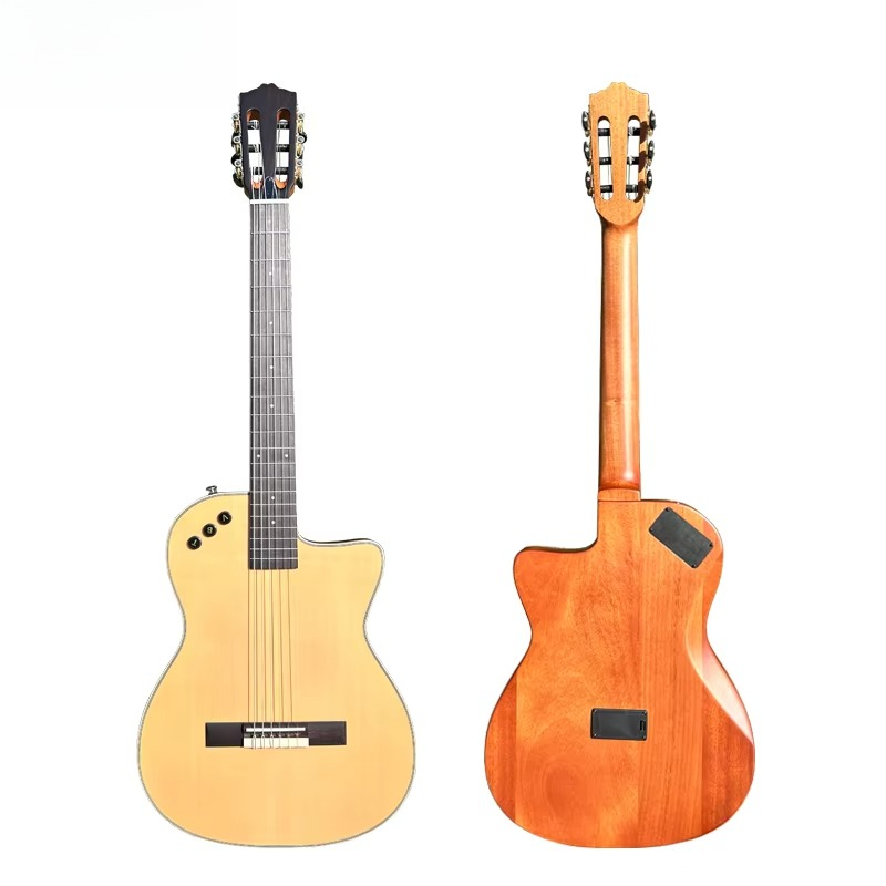 Classical Guitar Nylon - Chitarra Classica Elettrica Aiersi Slimline Super