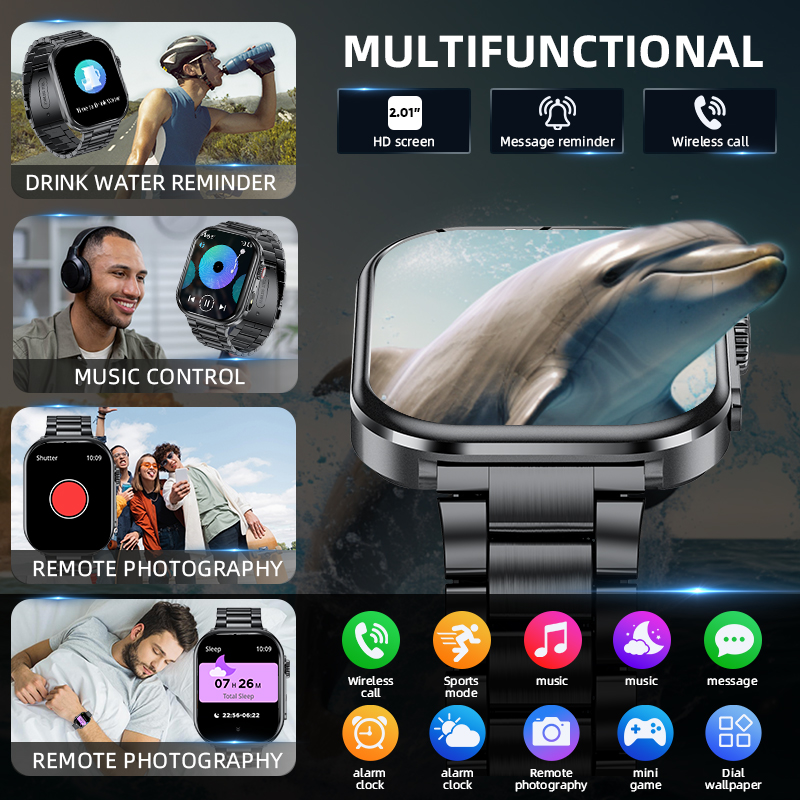 Smartwatch LIGE da uomo 2026 c - Musical Instrument Craft recensione e prezzo