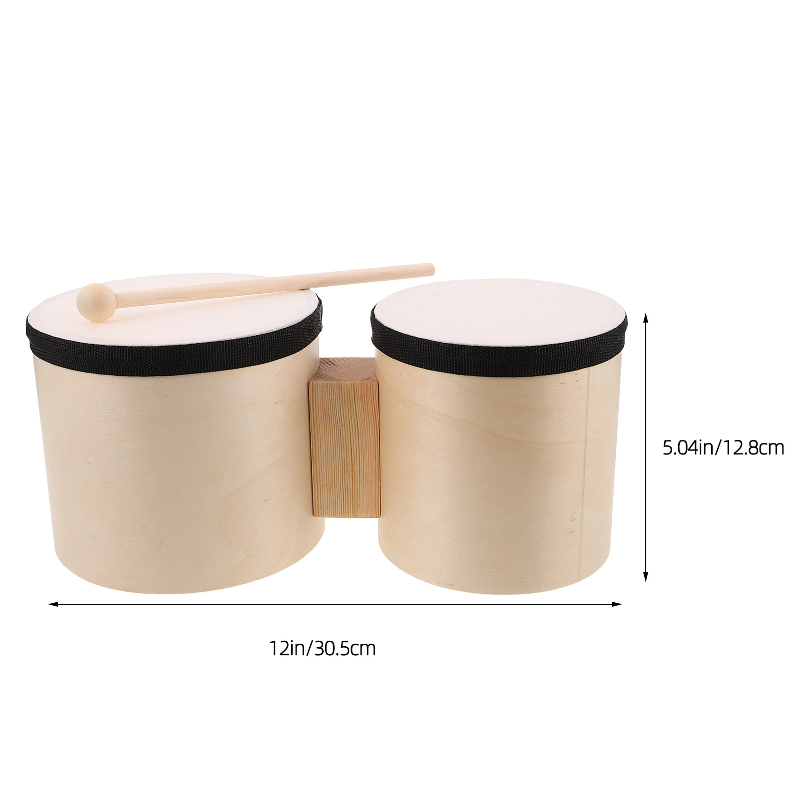 1 set di bongò in legno, strum - Musical Instrument With Hand recensione e prezzo