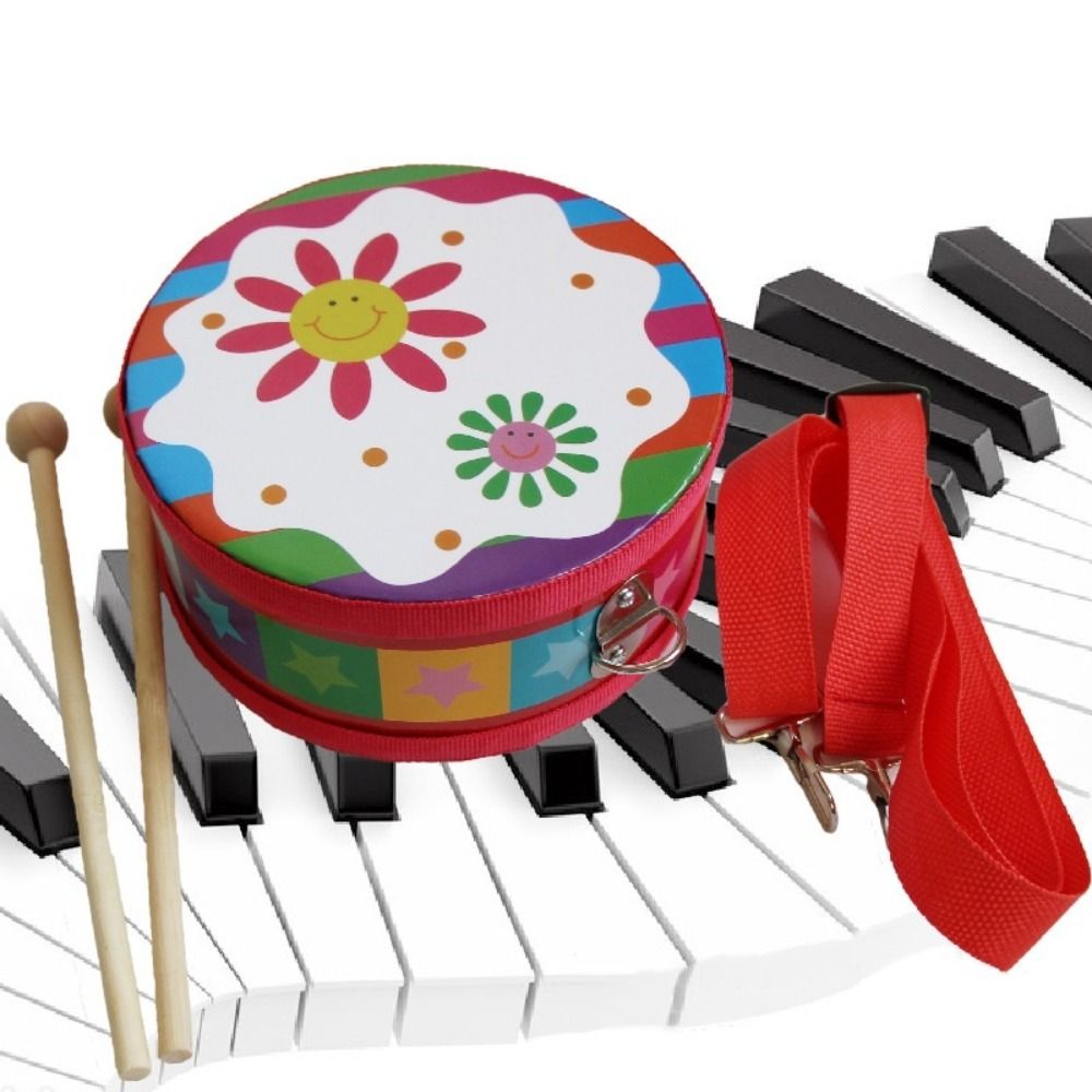 Tamburo per bambini in legno a - Musical Instrument With Hand recensione e prezzo
