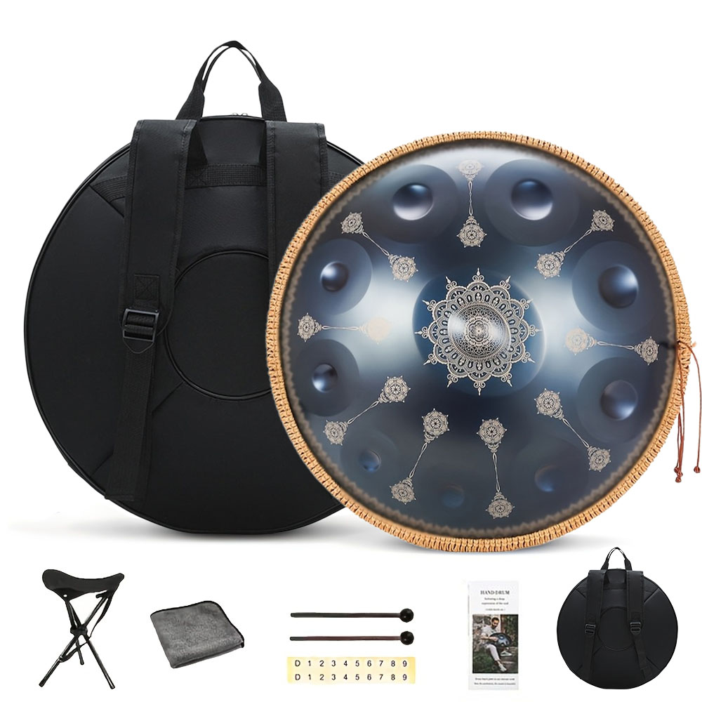 Handpan a 10 note da 22 pollic - Musical Instrument With Hand recensione e prezzo