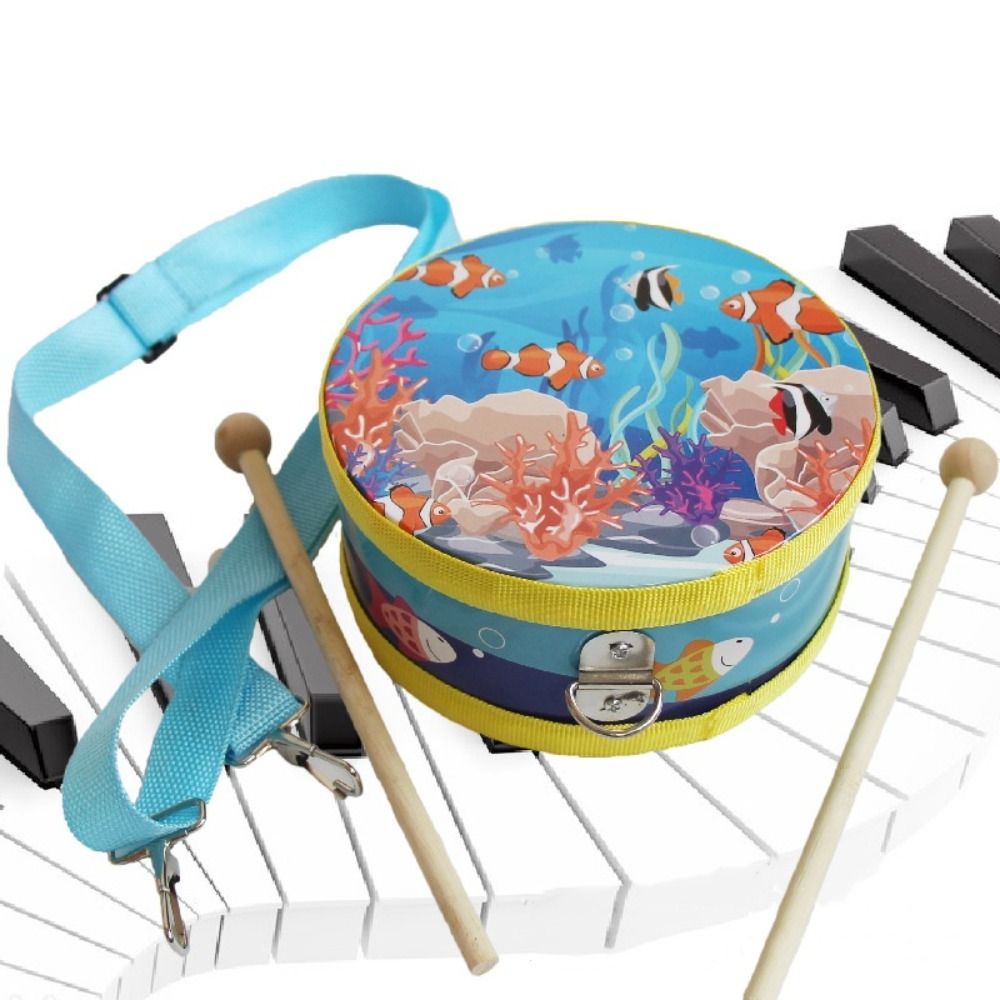 Tamburo in legno per bambini,  - Musical Instrument With Hand recensione e prezzo