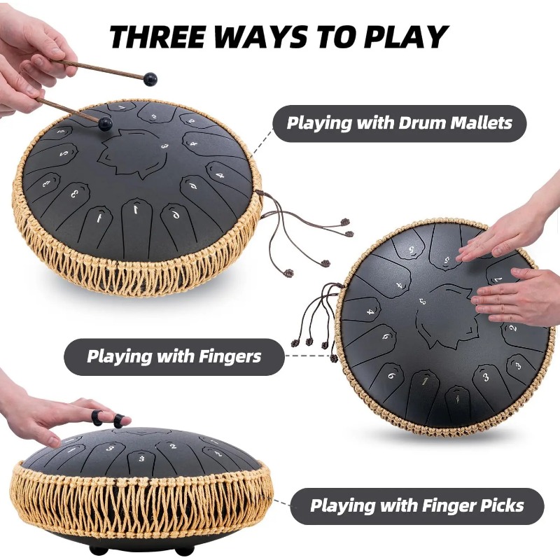 Glucofono con lingua in acciai - Musical Instrument Morocco recensione e prezzo