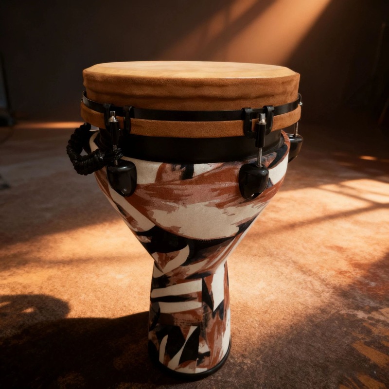 Nuovo tamburo africano da 12 p - Musical Instrument With Hand recensione e prezzo