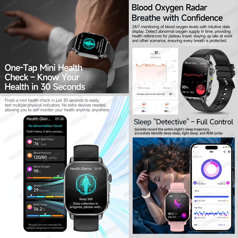 Nuovo Smartwatch per la Salute - Musical Instrument Craft recensione e prezzo
