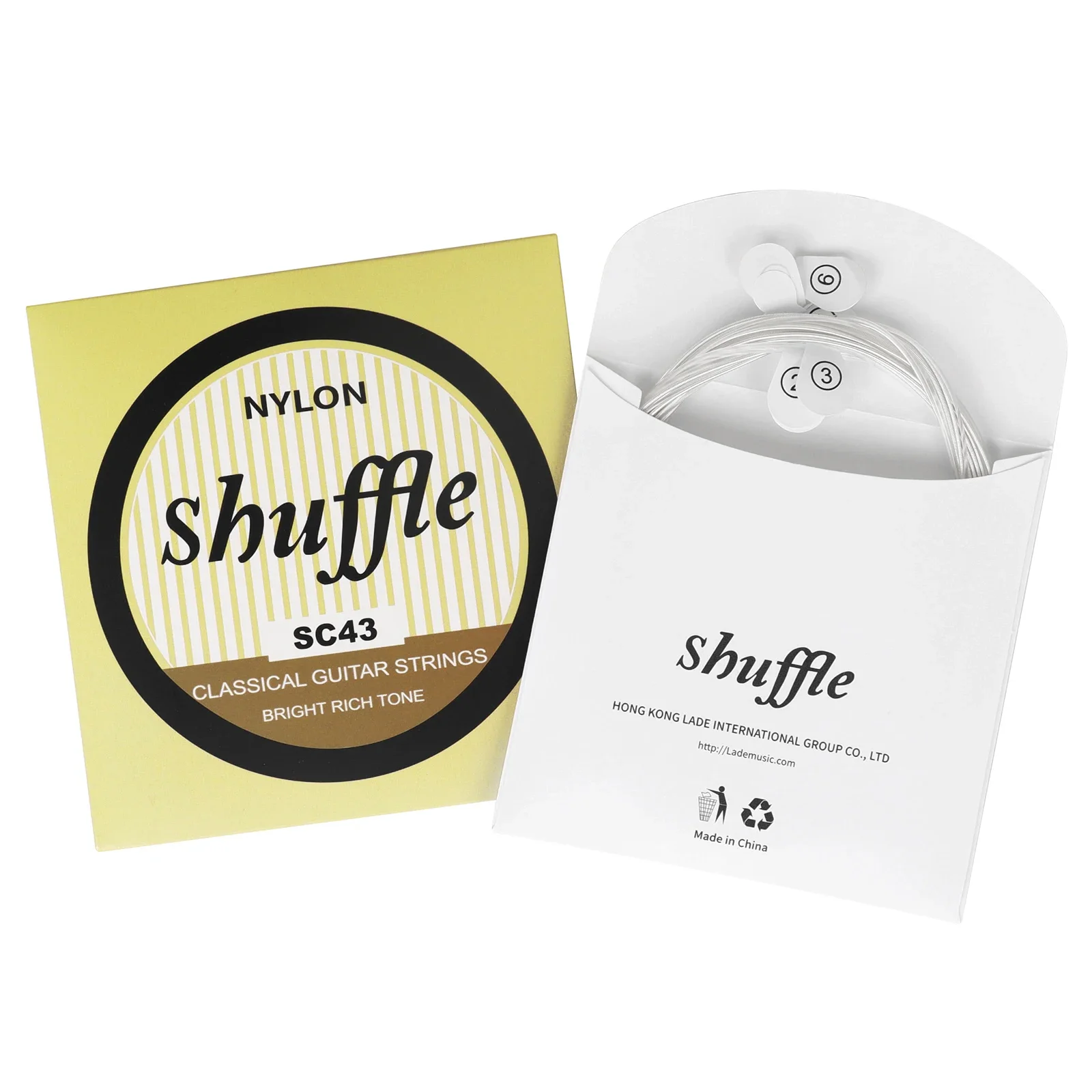 SHUFFLE SC43 Corde per Chitarr - Classical Guitar Nylon recensione e prezzo