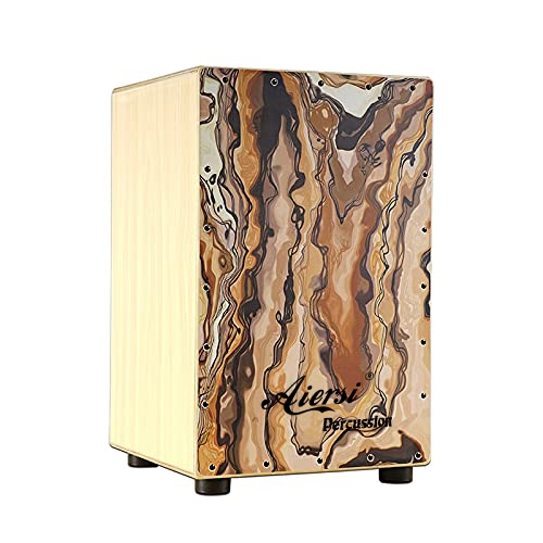 Cajon in Legno Colorato, Strum - Musical Instrument With Hand recensione e prezzo