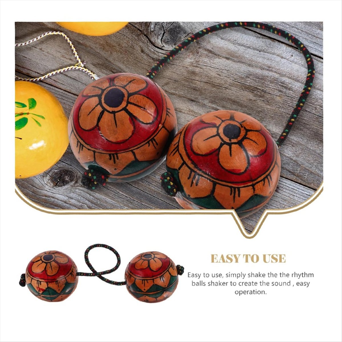 【HOT!TURE】Maracas disegnate a  - Musical Instrument You Shake recensione e prezzo
